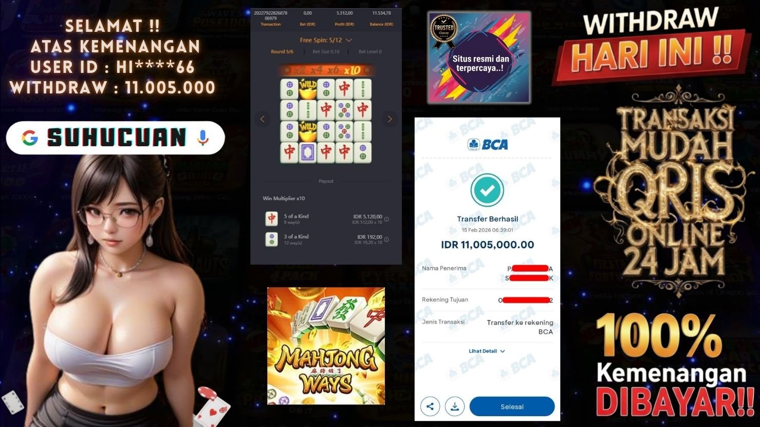 SUHUCUAN JACKPOT SLOT MAHJONG WAYS